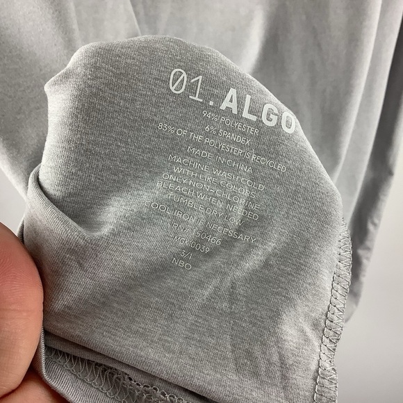 01.ALGO Performance Raglan Colorblock T-Shirt - Picture 4 of 4